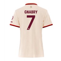 Maglia Calcio Bayern Munich Serge Gnabry #7 Terza Divisa Donna 2024-25 Manica Corta